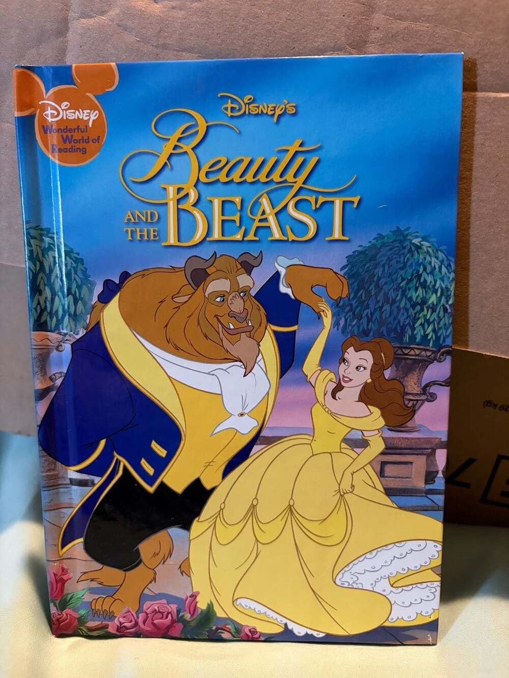 Beauty and the Beast Disney Wonderful World of Reading Hardcover Book